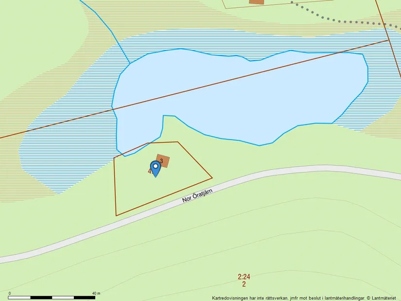 Tomt, Nor Öratjärn 3, Järvsö, Nor, Ljusdal