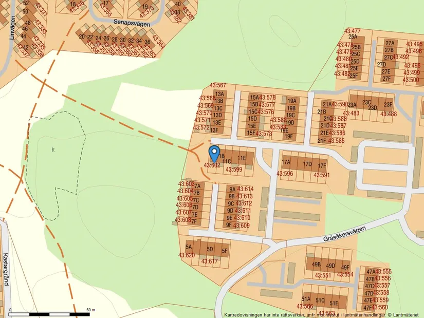 Radhus, Gräsåkersvägen 11A, Gräsåker, Ekerö