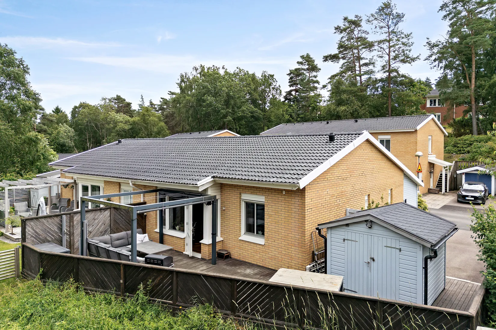 Radhus, Gräsmånadsgatan 38, Kortedala, Göteborg