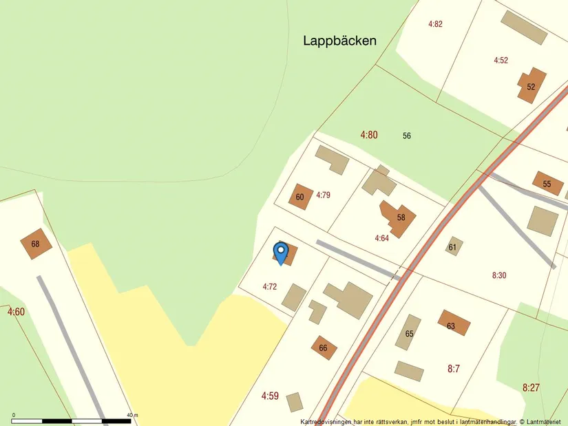 Villa, Lappbäcken 62, Lappbäcken - Båtskärsnäs, Kalix