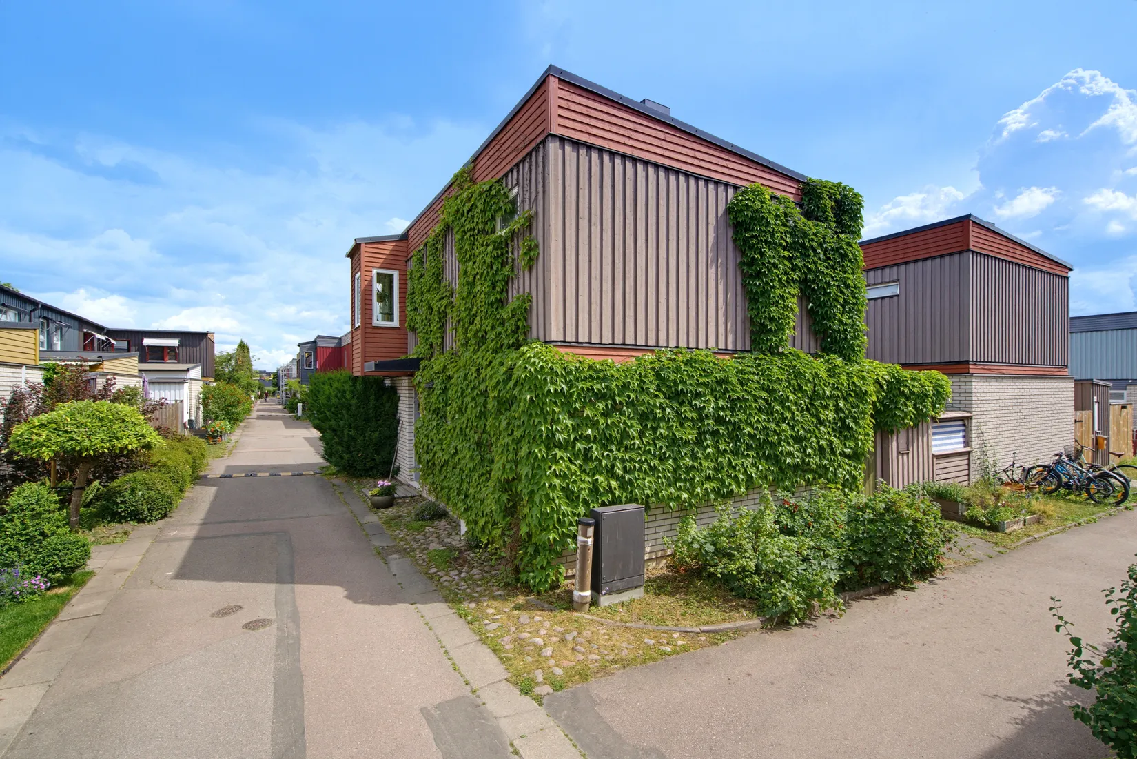 Radhus, Österängsgatan 69, Fålhagen, Uppsala