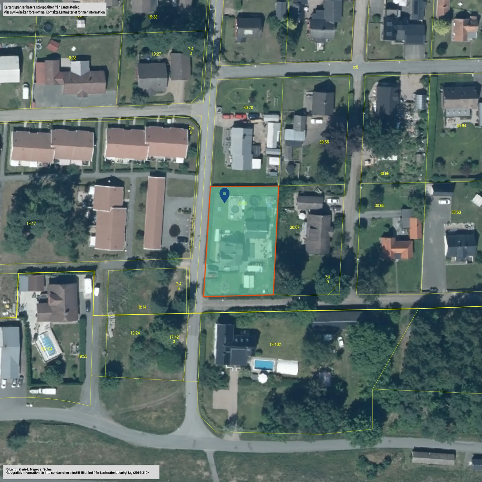 Villa, Algots väg 2, Kristianstad