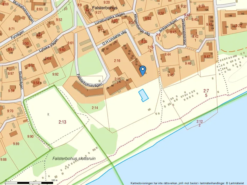 Bostadsrätt, O H Lindahls väg 95, Falsterbo, Vellinge