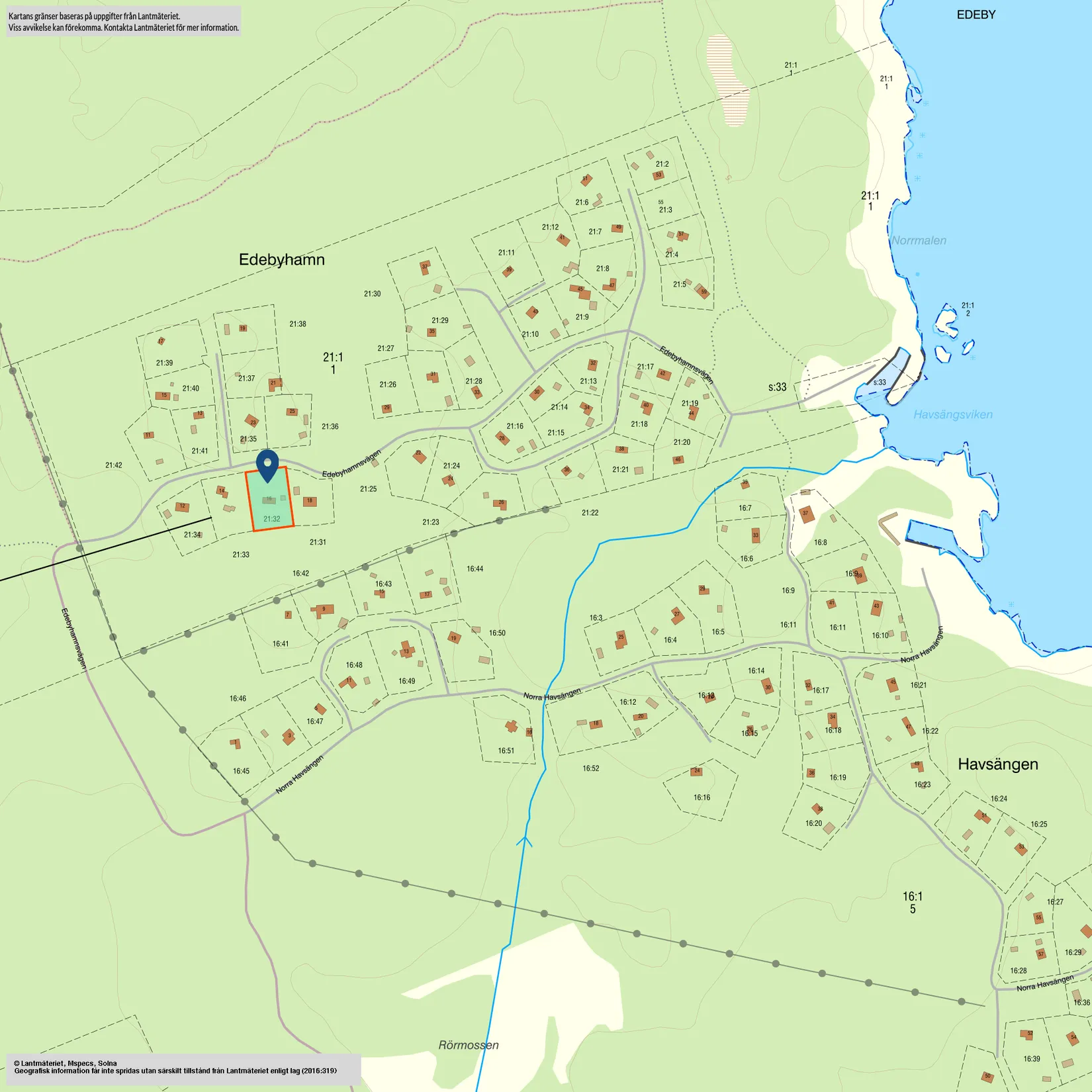 Fritidshus, Edebyhamnsvägen 16, Norrtälje