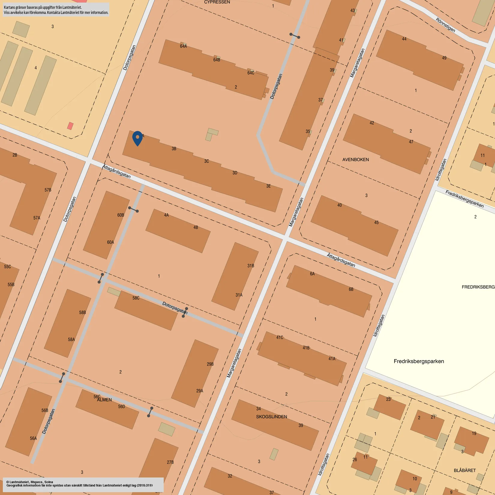 Bostadsrätt, Åttagårdsgatan 3D, Fredriksberg, Falköping