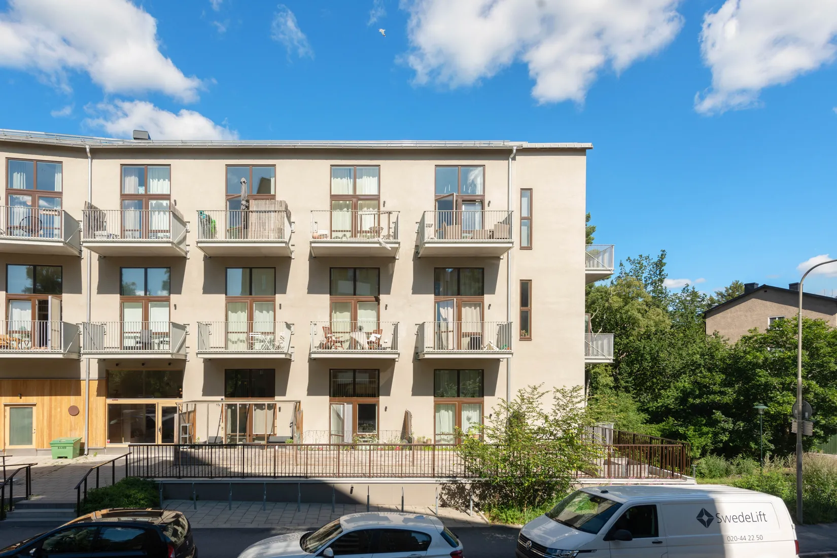 Bostadsrätt, Russinvägen 7, uteplats, Hökarängen, Stockholm