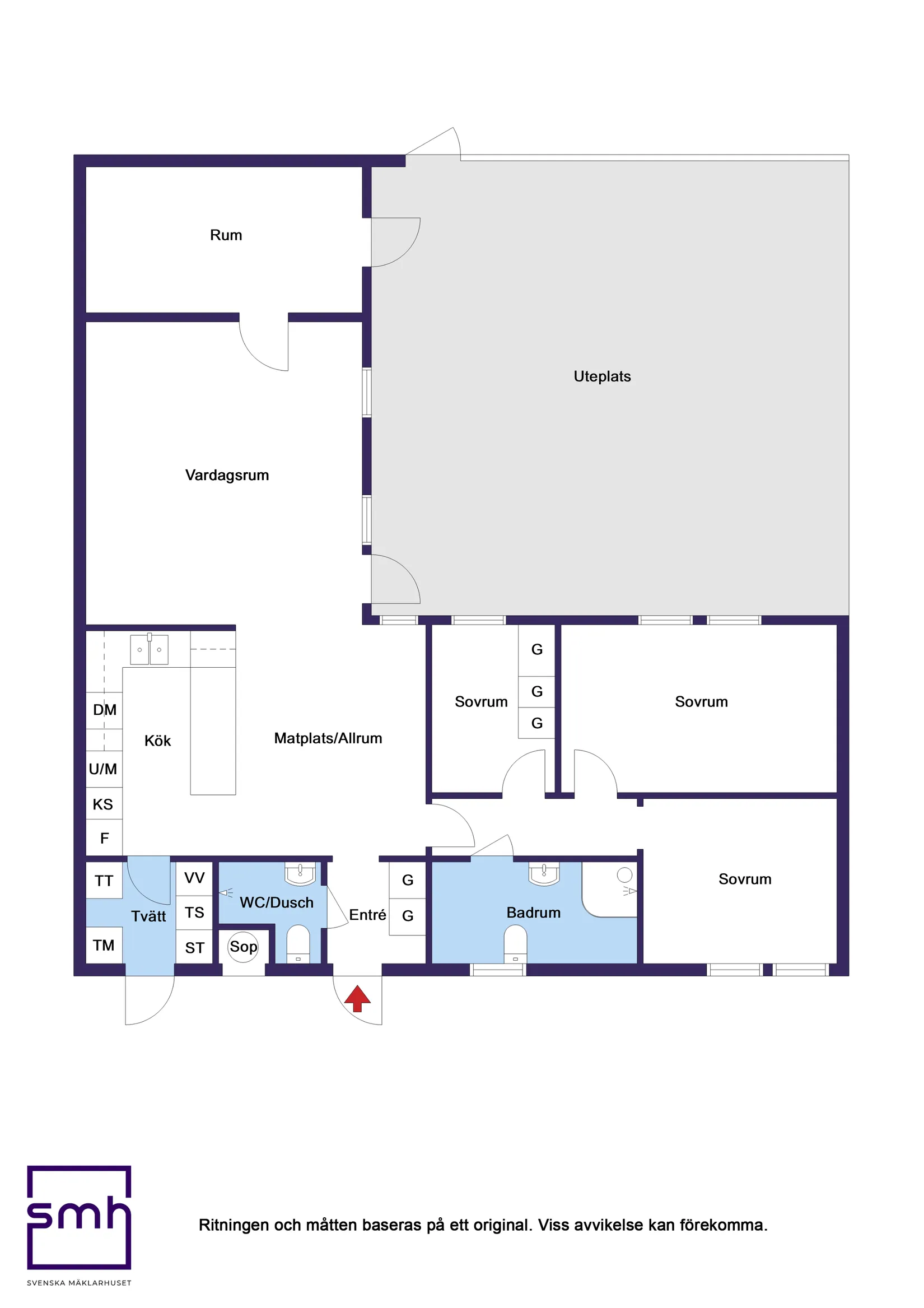 Radhus, Stora Hundens gata 512, Brandbergen, Haninge