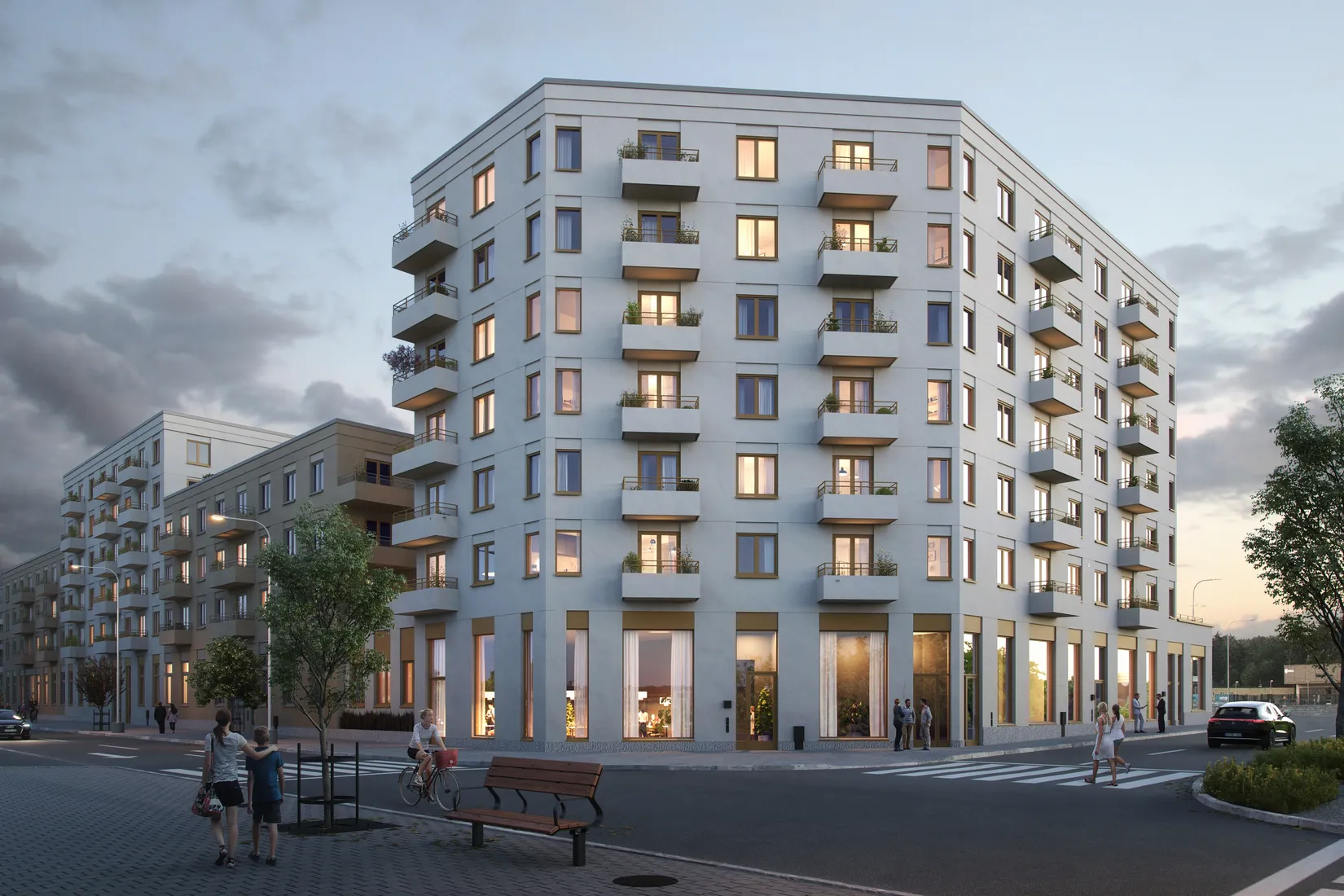 Bostadsrätt, Majorsvägen 13, Barkarbystaden, Järfälla