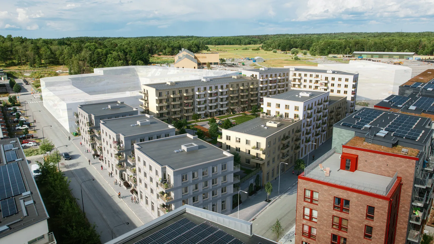 Bostadsrätt, Majorsvägen 13, Barkarbystaden, Järfälla