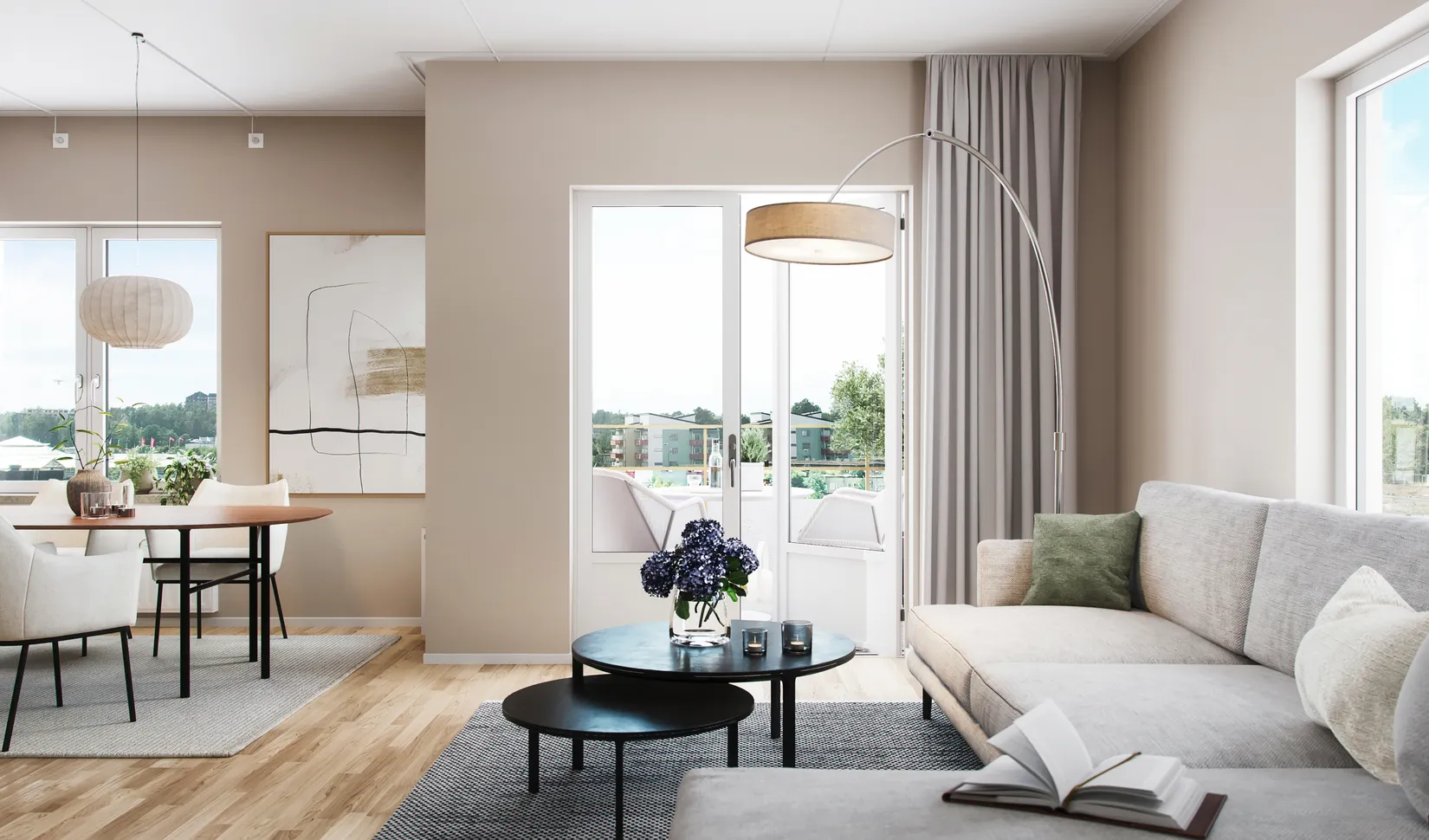 Bostadsrätt, Majorsvägen 17, Barkarbystaden, Järfälla