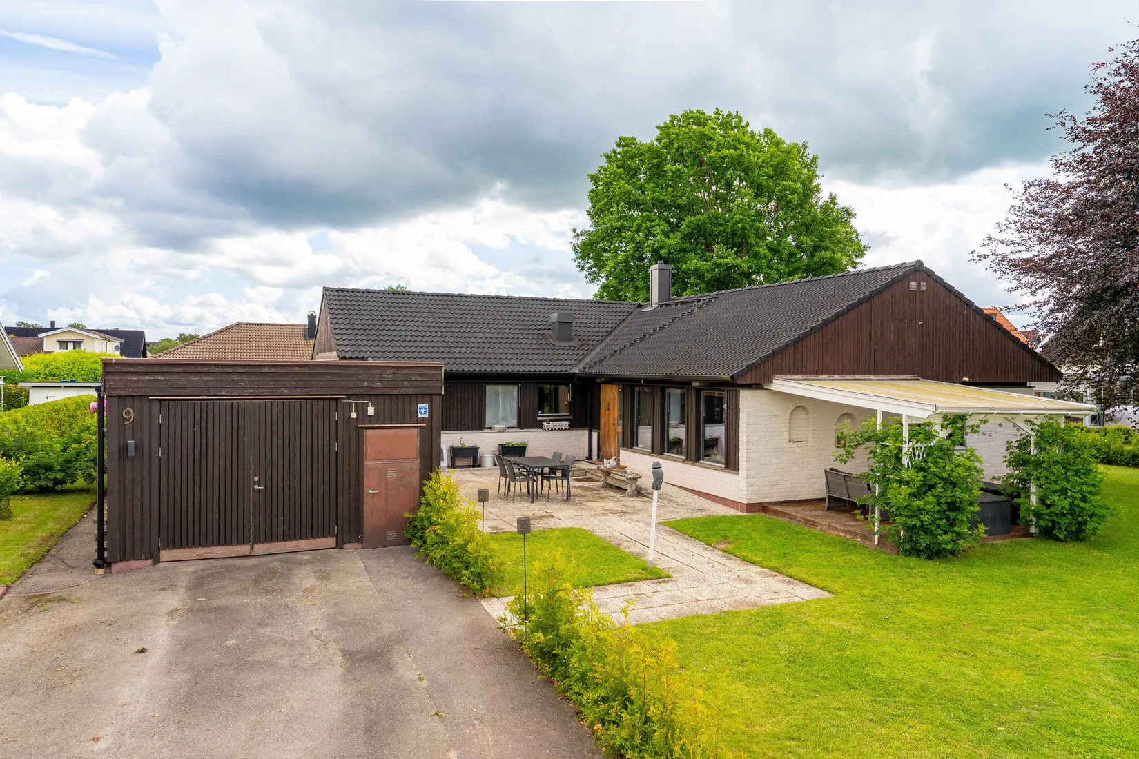 Villa, Skylgatan 9, Majåker, Lidköping