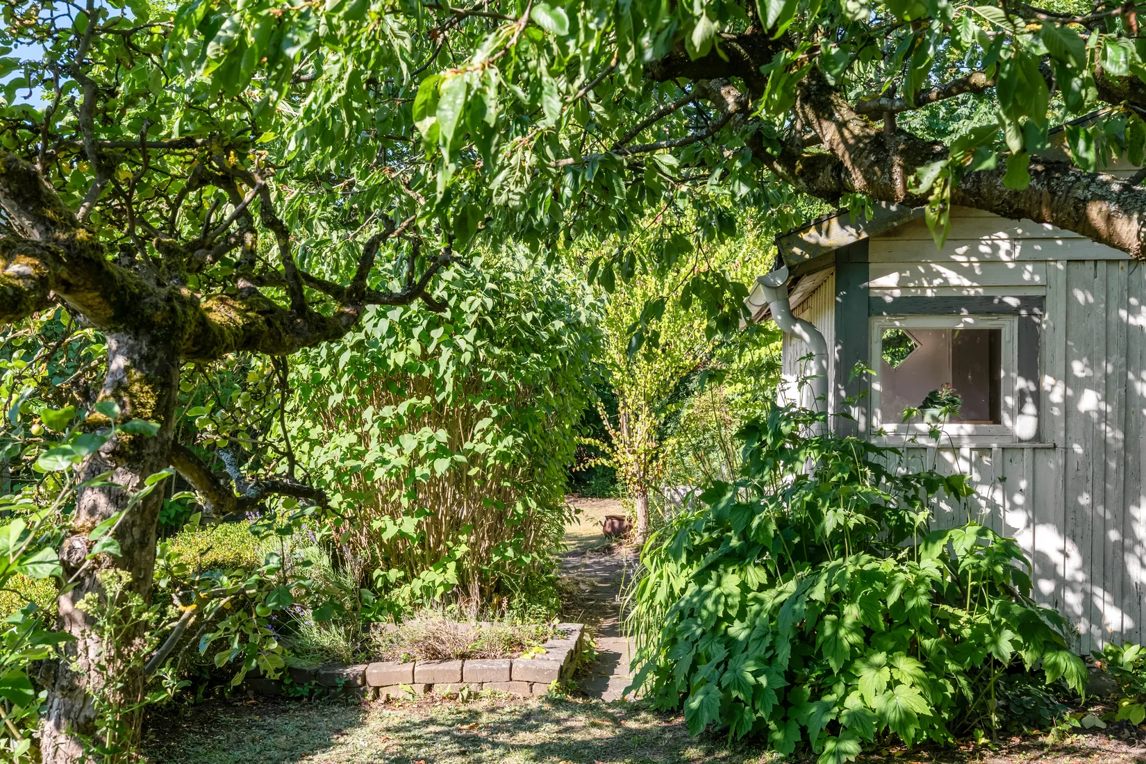 Fritidshus, Rådmansgatan 15 - kolonistuga nr 58 i koloniområdet Haga, Jutahusen, Lund