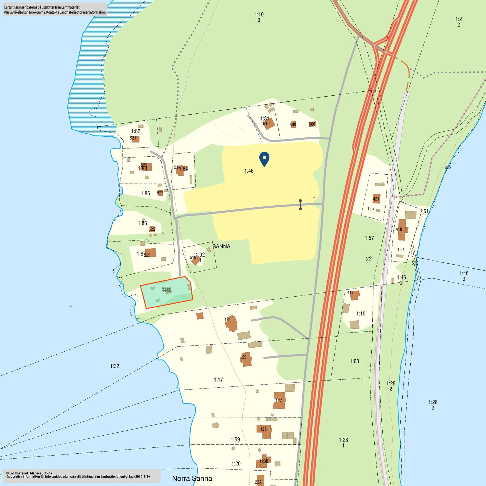 Fritidshus, Norra Sanna 521, Norra Sanna, Karlstad