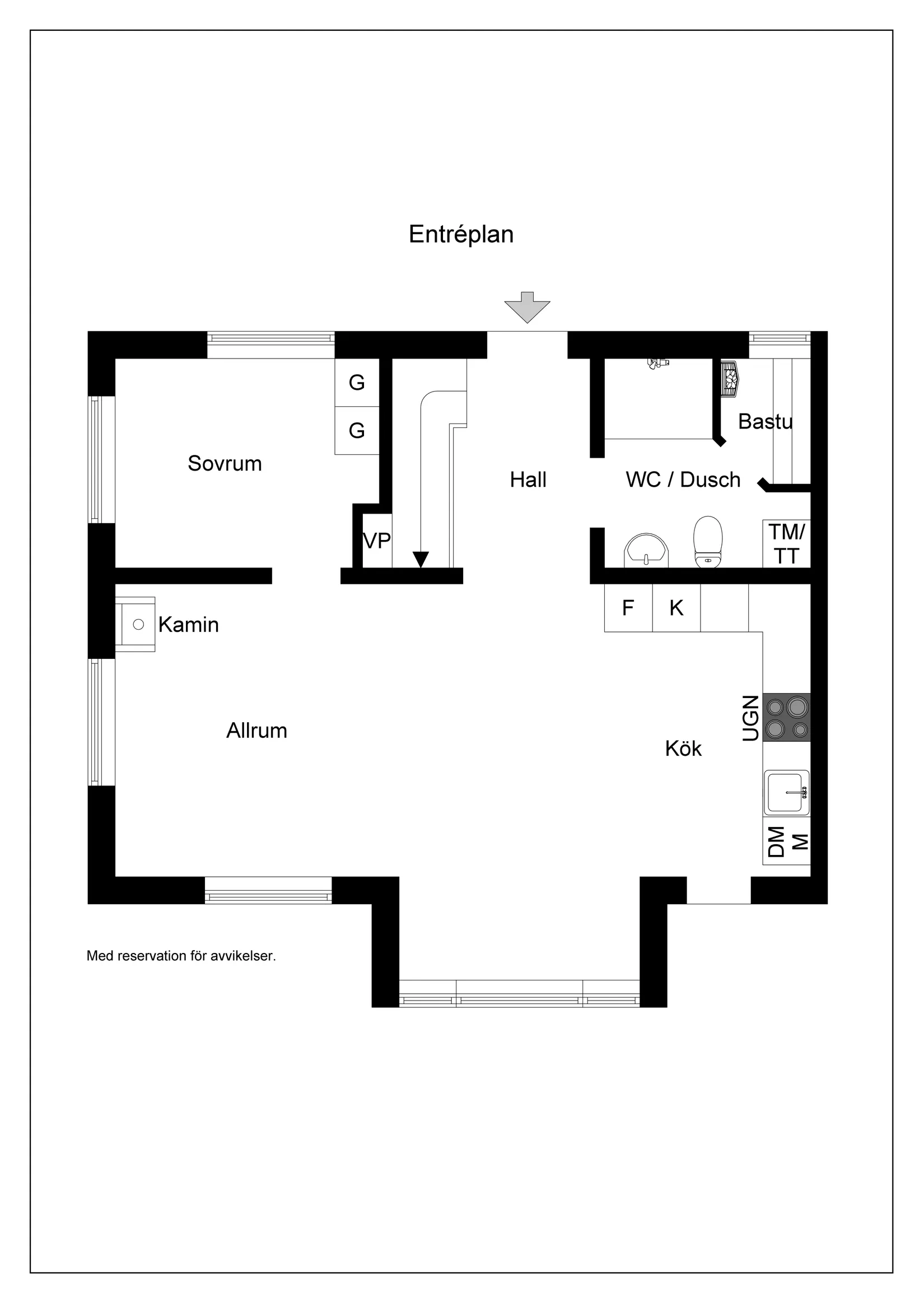 Bostadsrätt, Antaresvägen 2A, Storhogna, Berg
