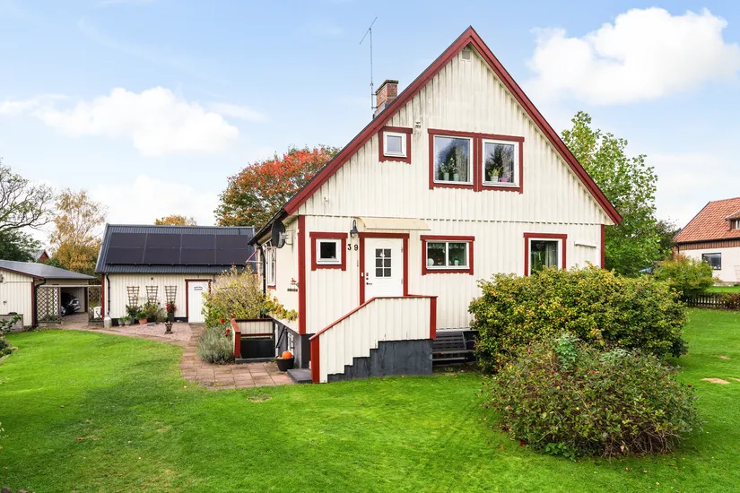 Villa, Aggarpsvägen 39, Munka-Ljungby, Ängelholm