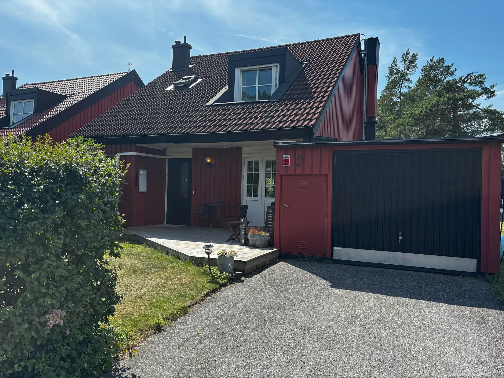 Radhus, Slåntunet 2, Rudboda, Lidingö