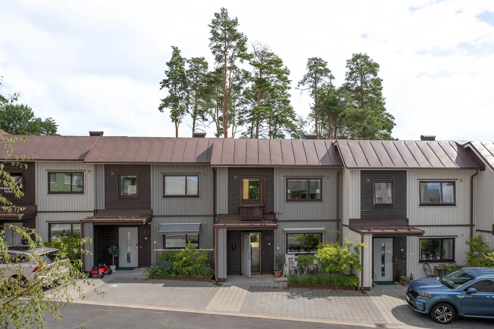 Radhus, Torpängsgatan 1D, Centrala Knivsta, Knivsta