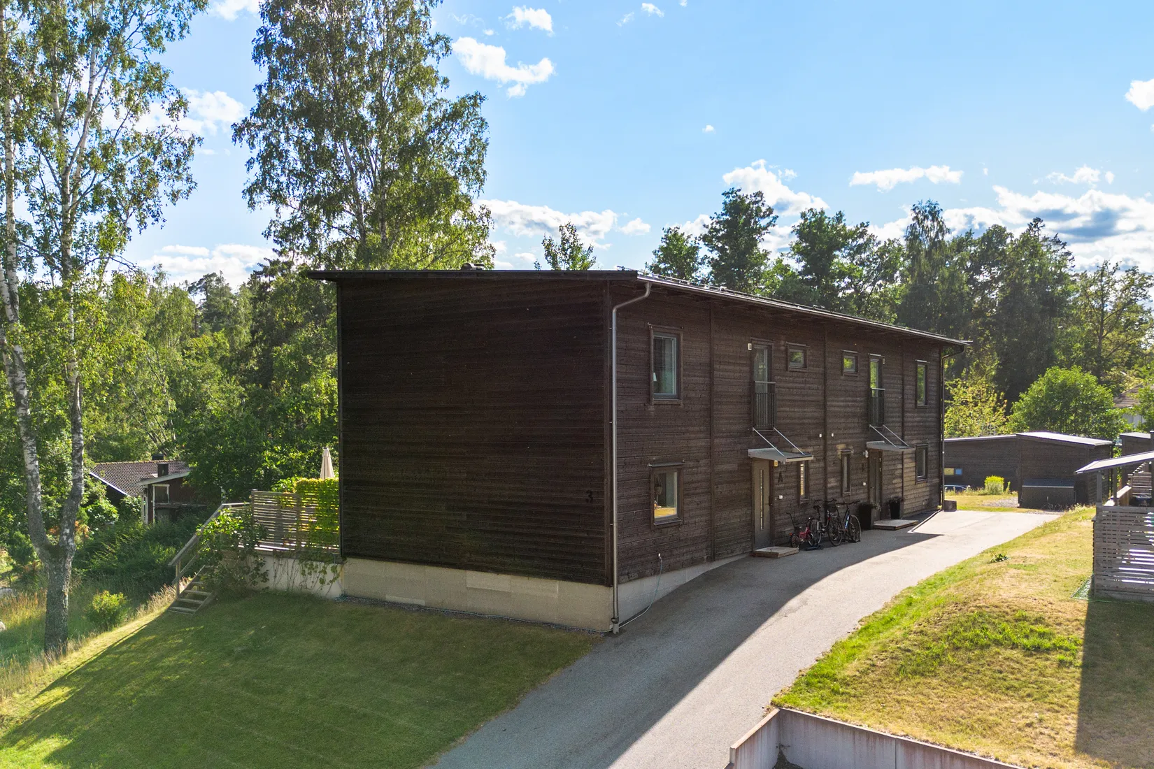Radhus, Törnrosvägen 3A, Tyresö strand, Tyresö