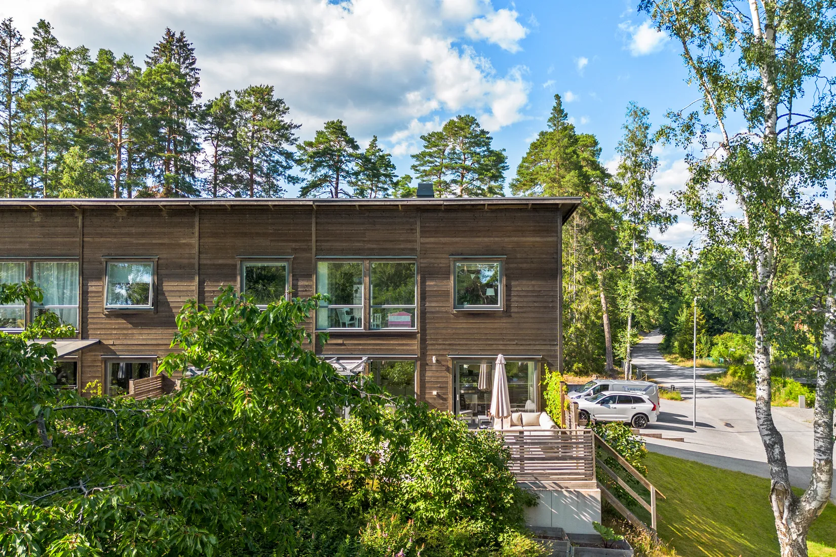 Radhus, Törnrosvägen 3A, Tyresö strand, Tyresö