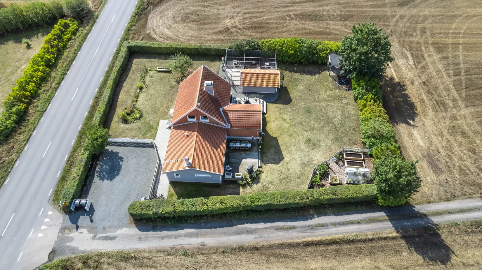 Villa, Munkebergsvägen 15, Gamla Vä, Kristianstad