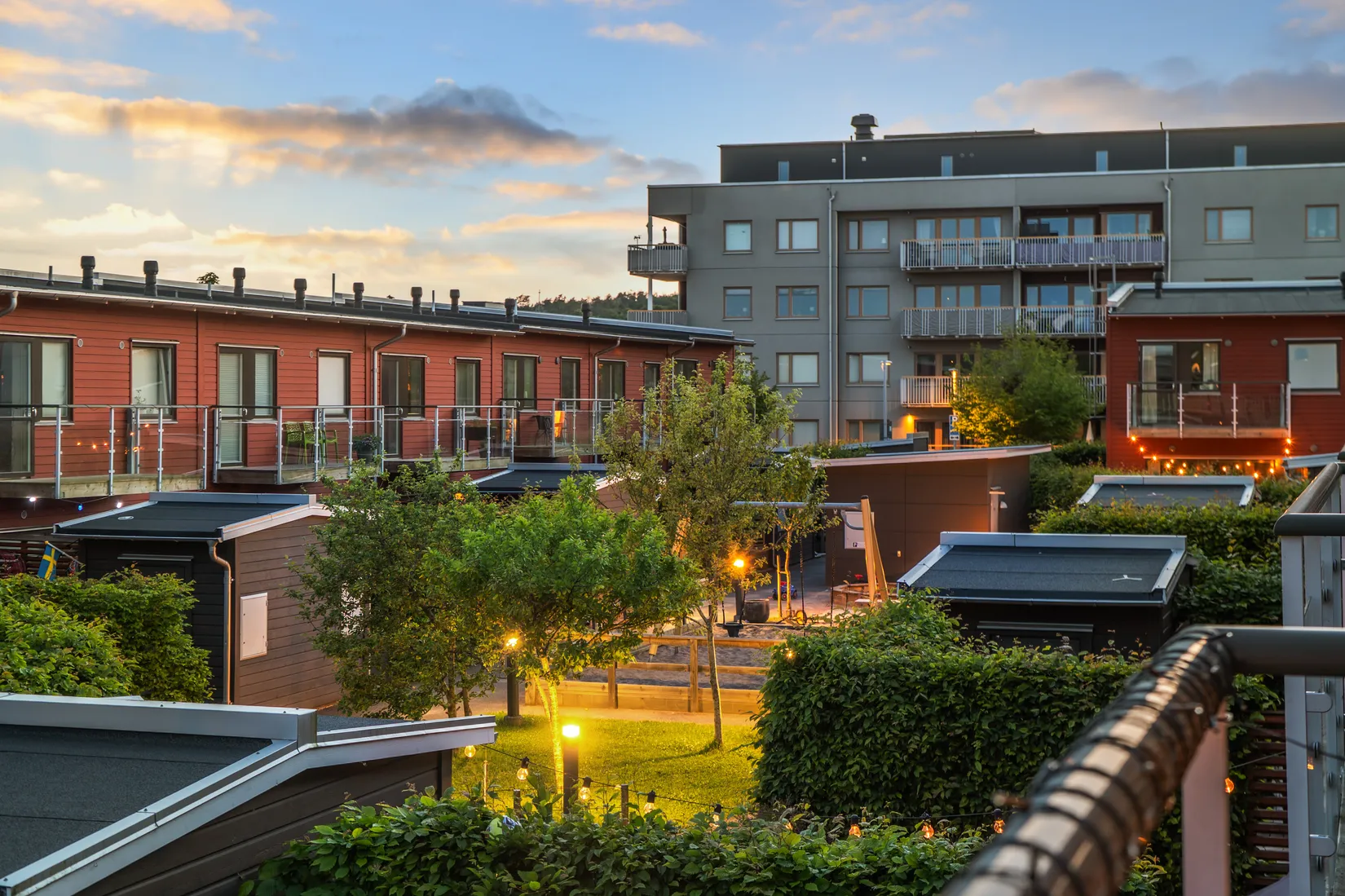 Radhus, Mor Annies väg 7A, Björkris, Kungsbacka
