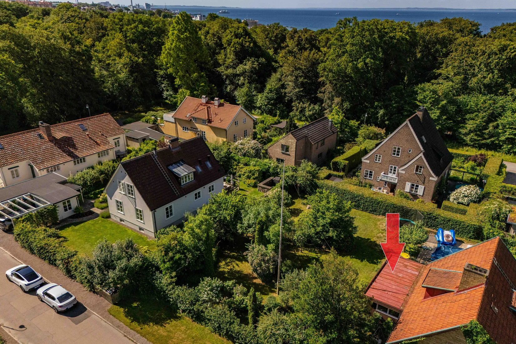 Tomt, Nicolaus Cervins gata 5, Pålsjö Skog, Helsingborg