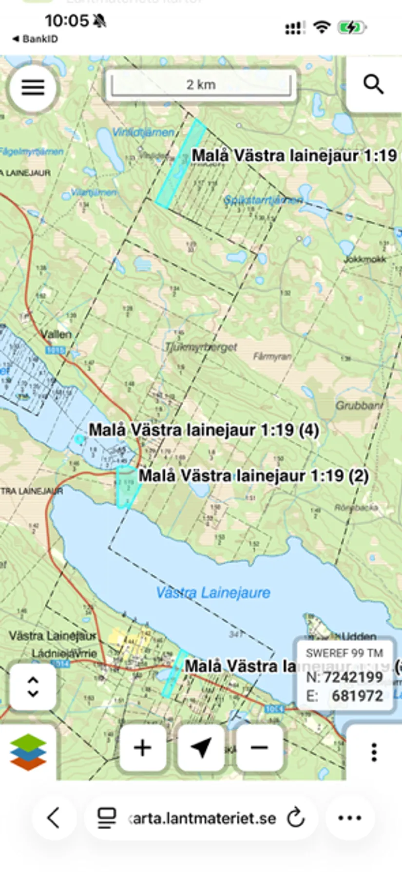 Gård/Skog, Västra Lainejaur 22 & 47, Lainejaur, Malå