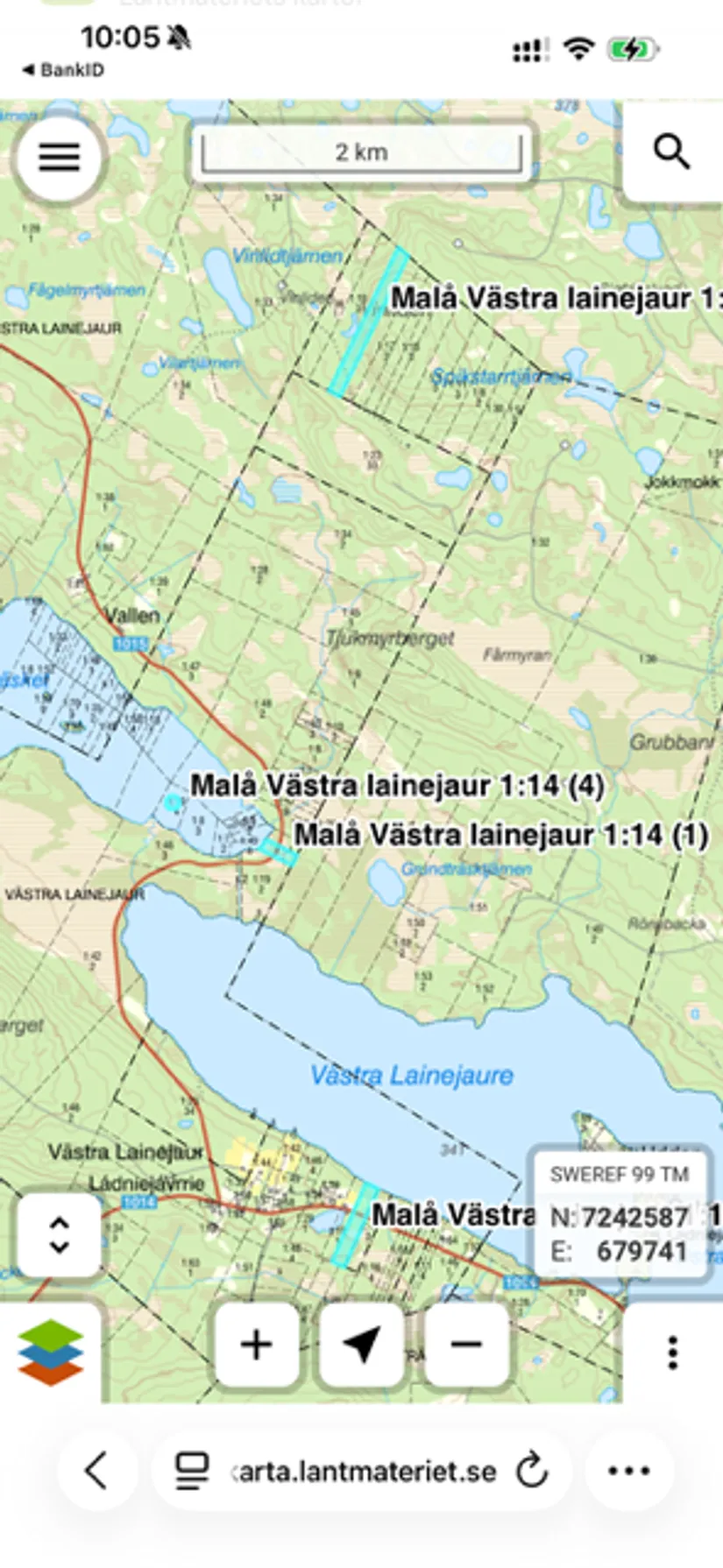 Gård/Skog, Västra Lainejaur 22 & 47, Lainejaur, Malå
