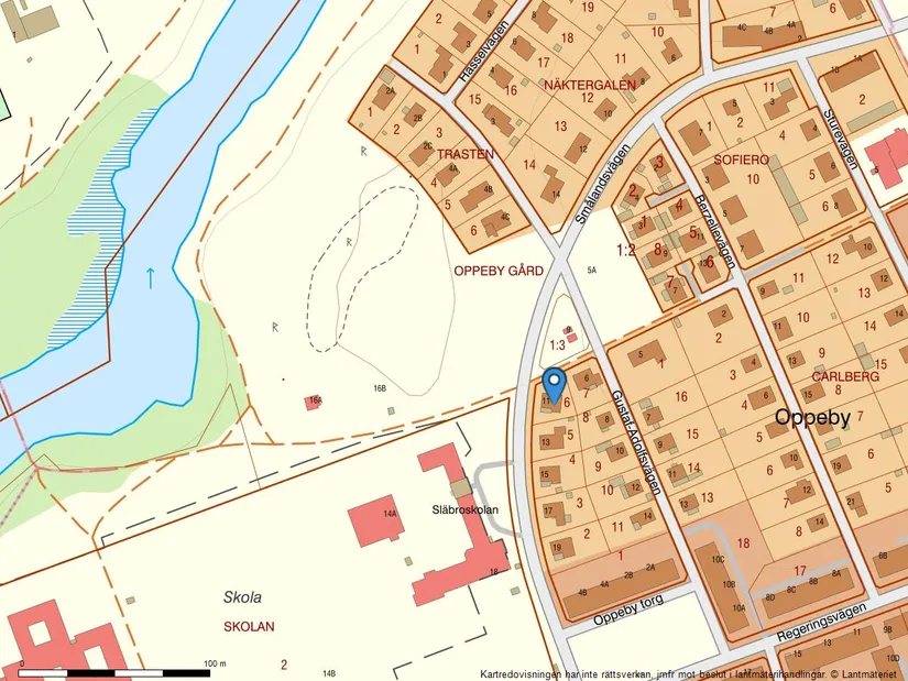 Villa, Smålandsvägen 11, Oppeby, Nyköping
