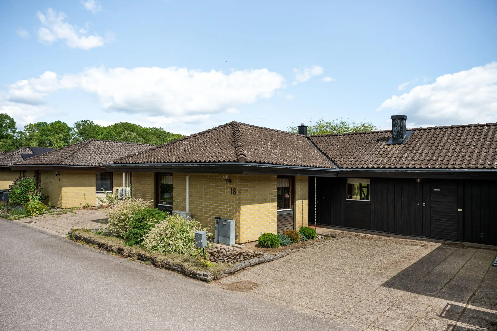 Radhus, Blåklockevägen 18, Ängsbyn, Höör