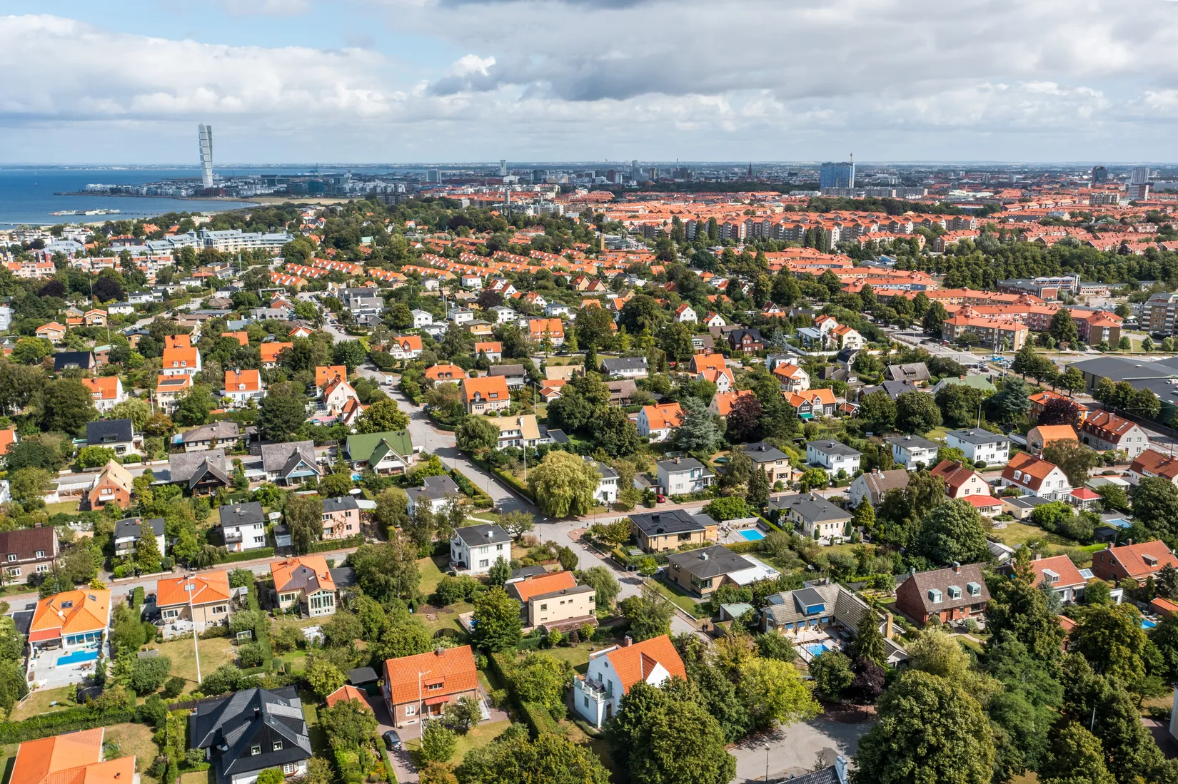Villa, Caritasgatan 20C, Bellevue Sjösida, Malmö