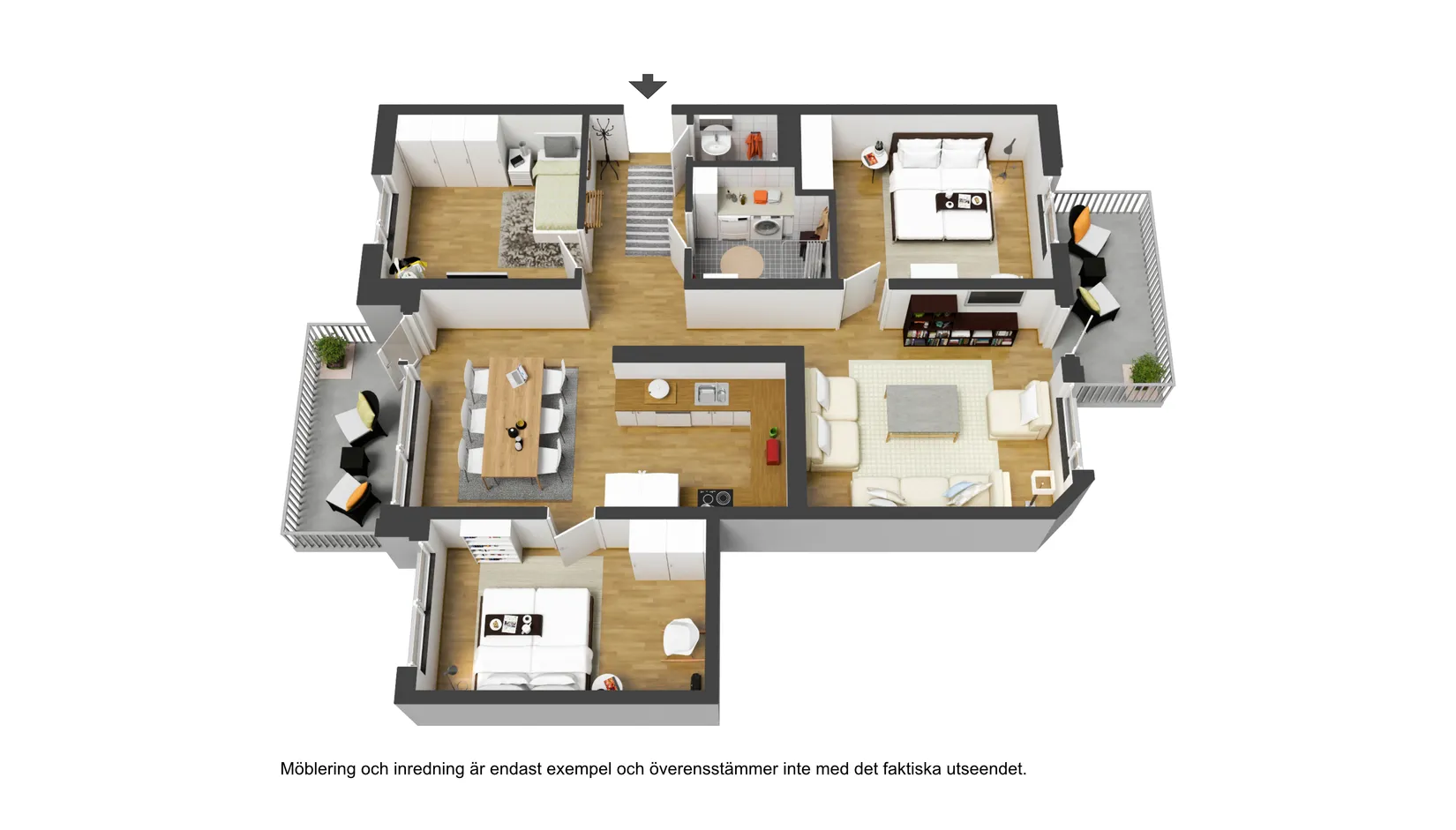 Bostadsrätt, Sagovägen 24B, Tomtebo, Umeå