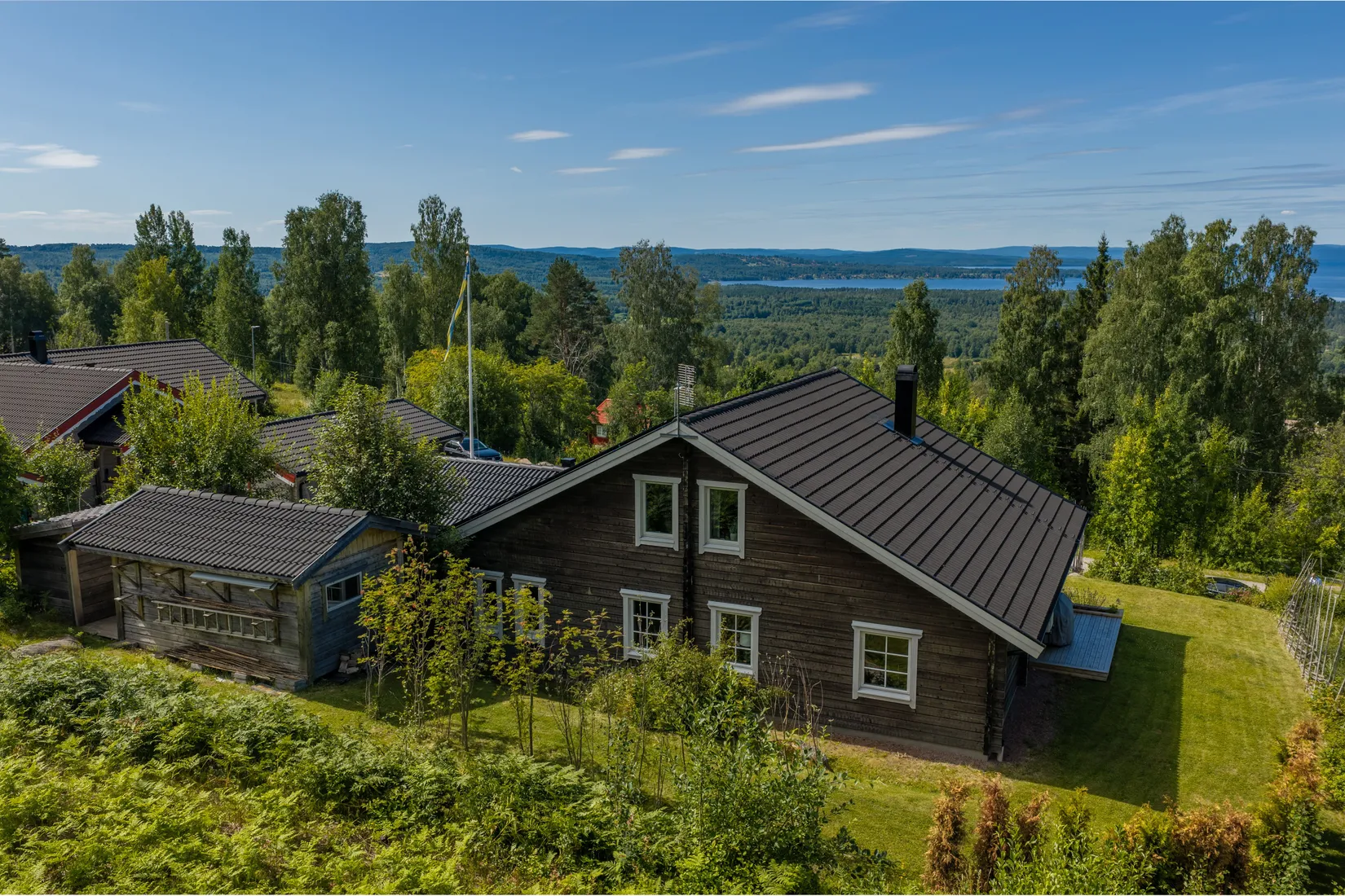 Villa, Hagas väg 10, Gärdebyn, Rättvik