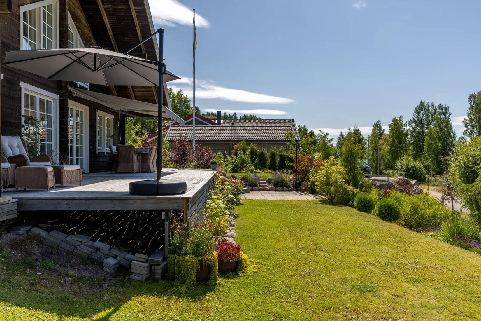 Villa, Hagas väg 10, Gärdebyn, Rättvik