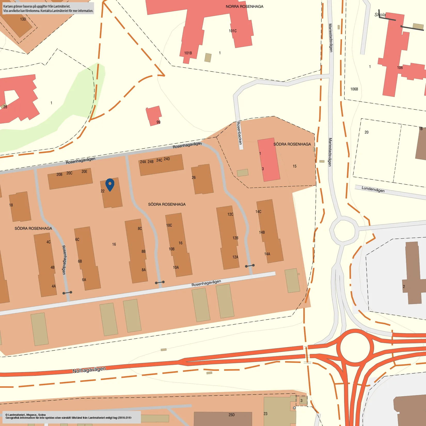 Bostadsrätt, Rosenhagavägen 22, Rosenhaga, Skövde
