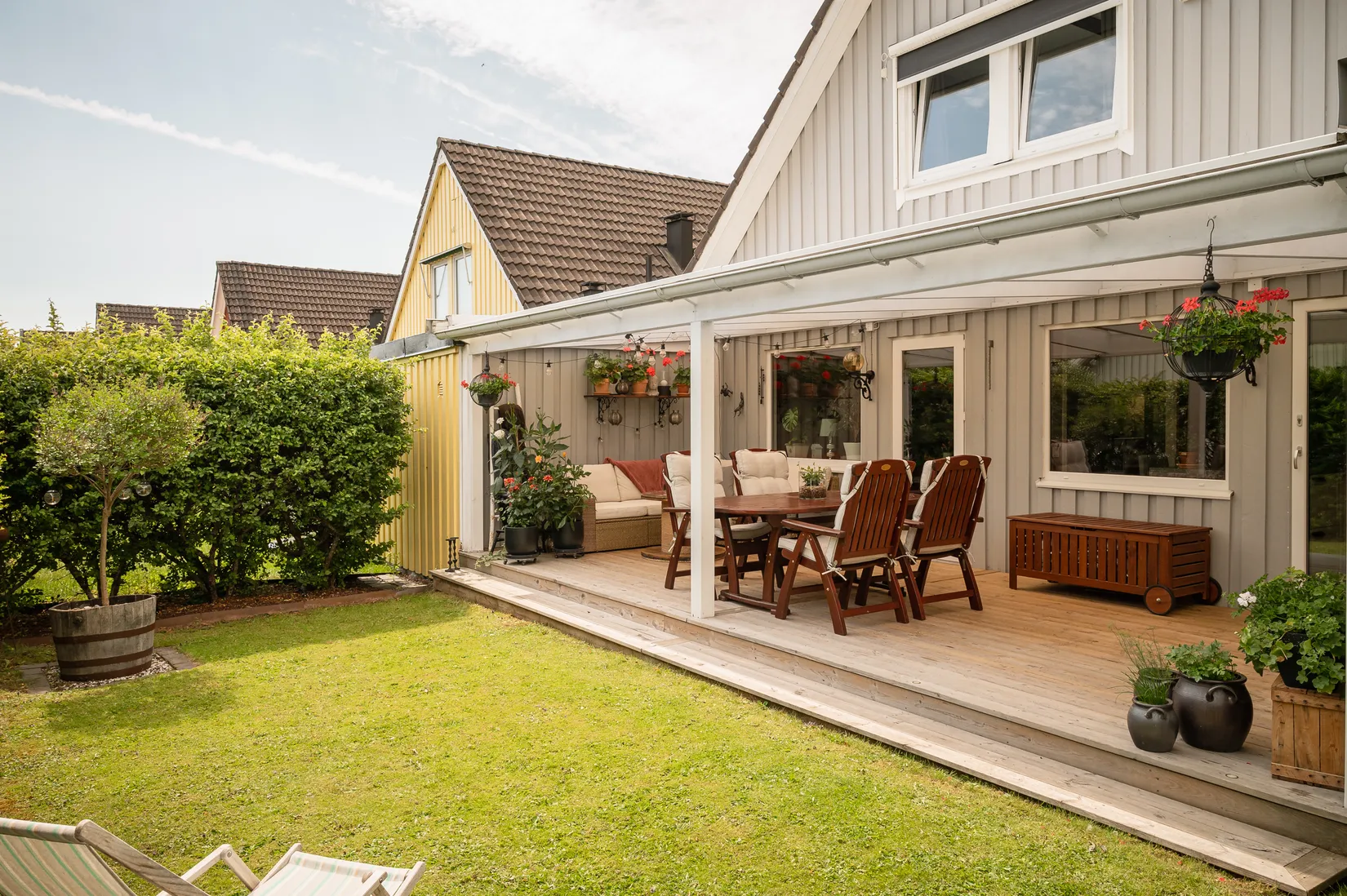 Radhus, Fackelrosgatan 24, Hagalund, Karlstad