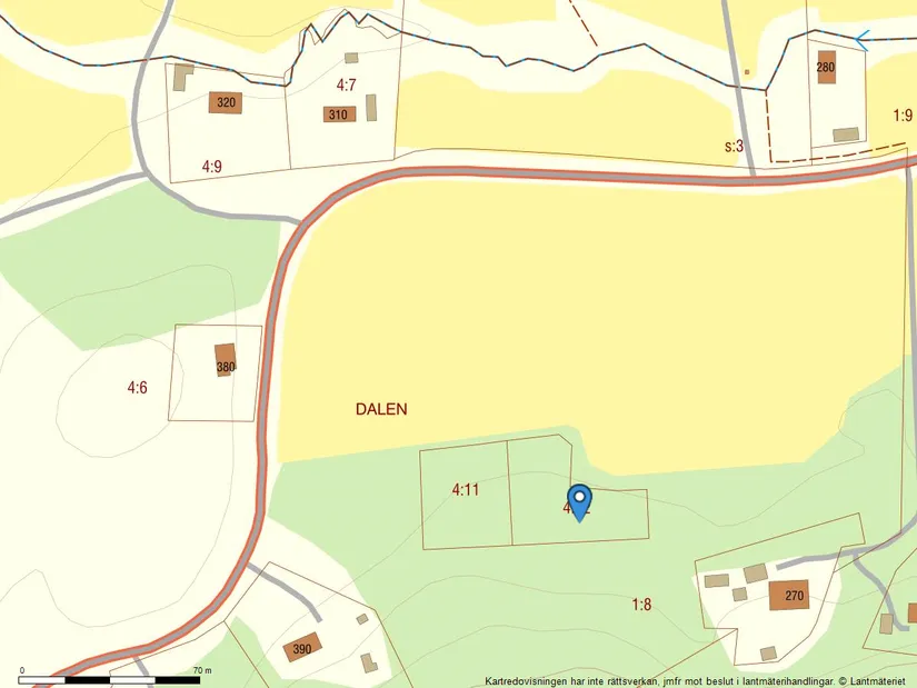 Tomt, Dalen 4:12, Kärna, Kungälv