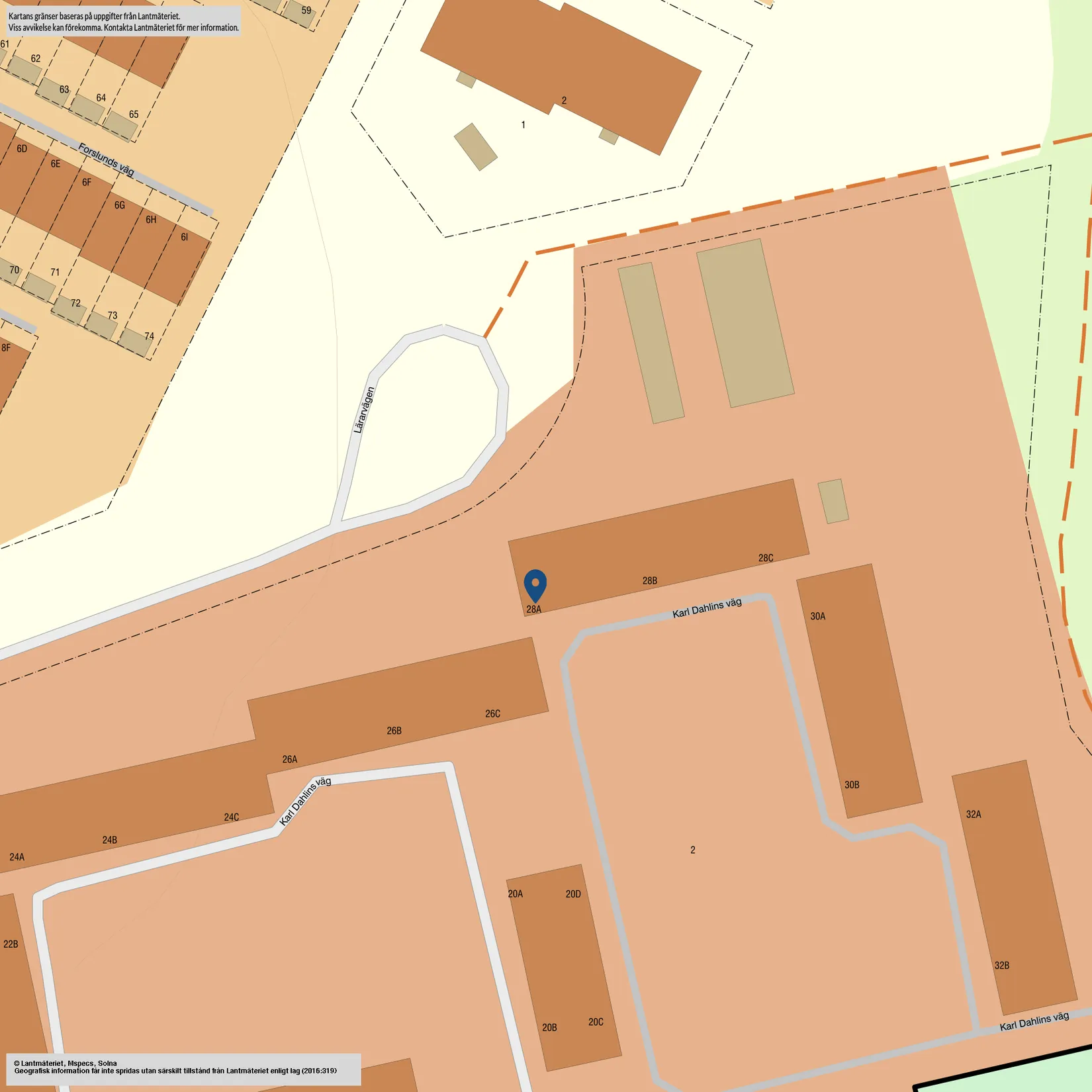 Bostadsrätt, Karl Dahlins väg 28A, Hentorp, Skövde