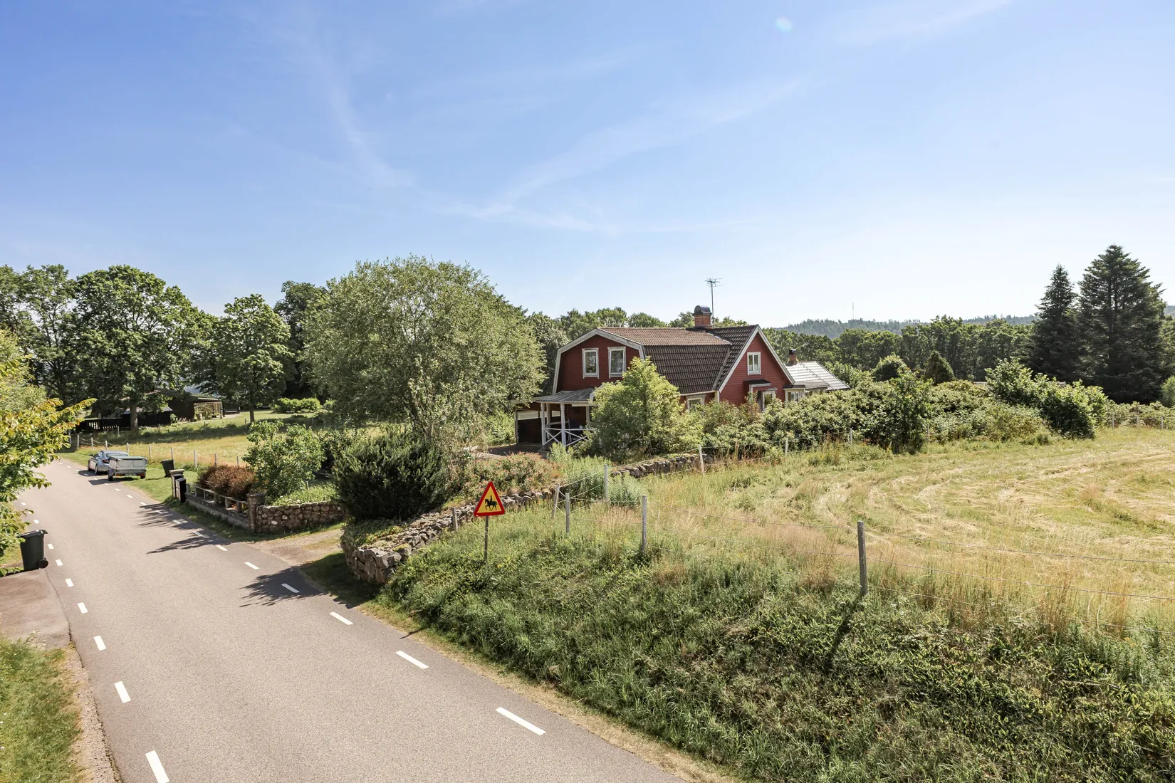 Villa, Kyrkvägen 44, Simlångsdalen, Halmstad