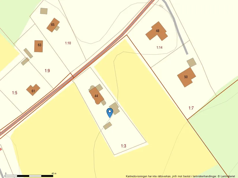 Villa, Kyrkvägen 44, Simlångsdalen, Halmstad
