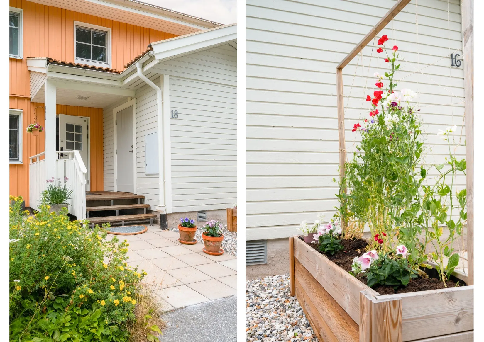 Radhus, Rosenbloms väg 18, Lasarettsområdet, Nyköping