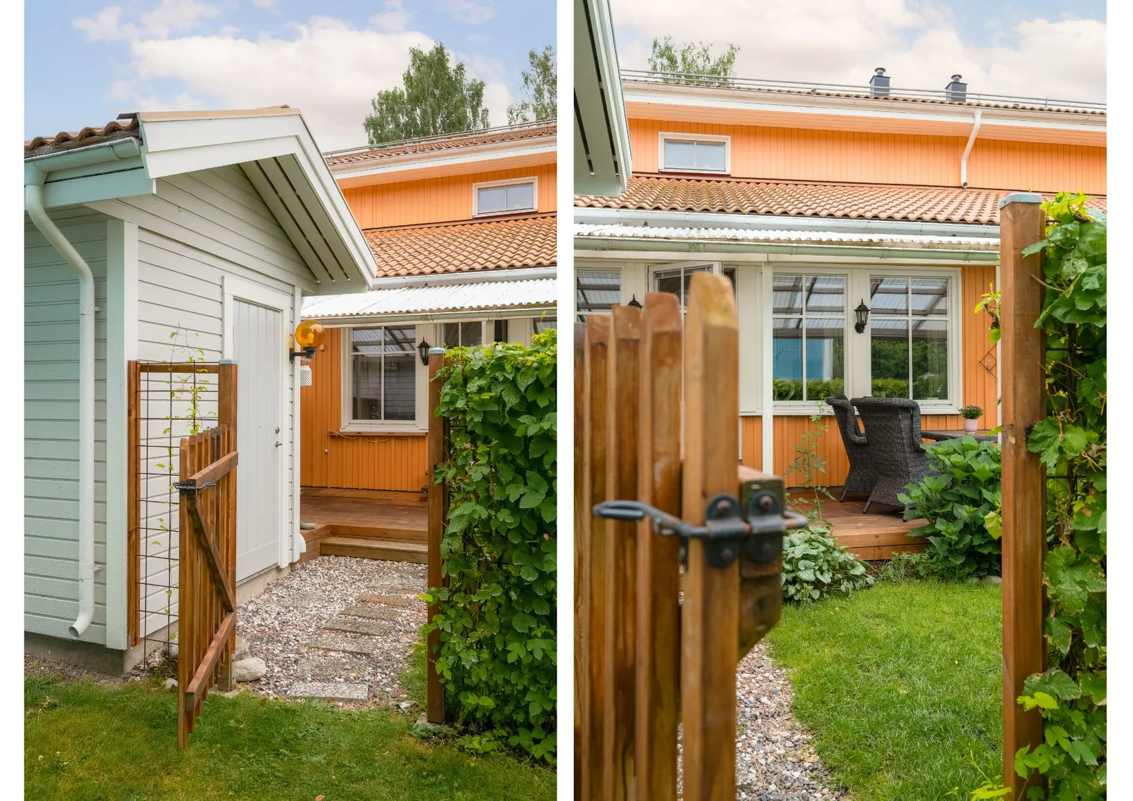 Radhus, Rosenbloms väg 18, Lasarettsområdet, Nyköping