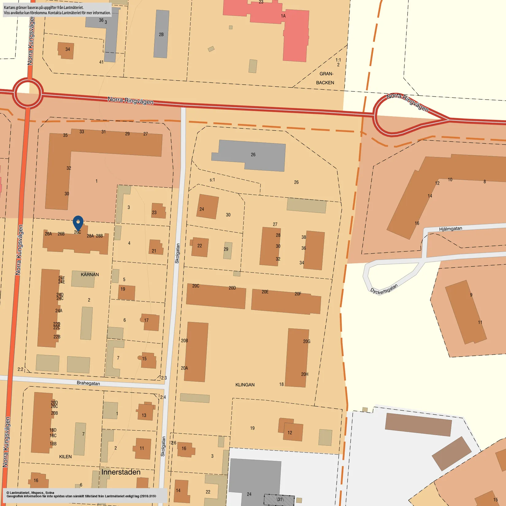 Bostadsrätt, Norra Kungsvägen 26C, Centrum, Tidaholm