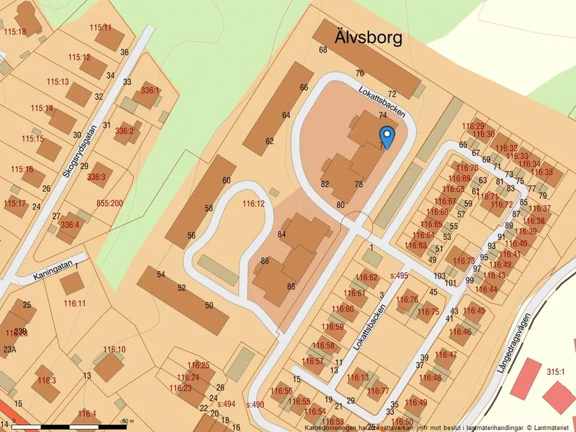 Bostadsrätt, Lokattsbacken 76, Hagen, Göteborg