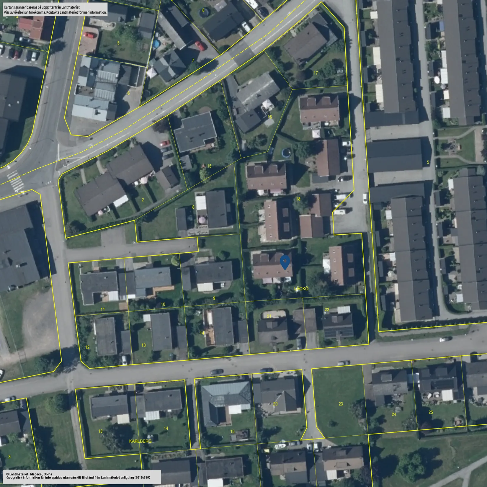 Radhus, Löjtnantsgatan 10A, Hörby