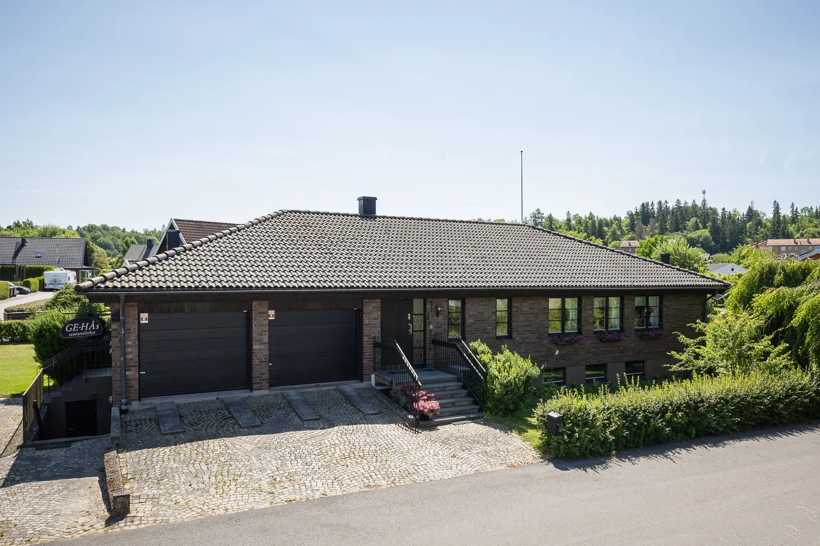 Villa, Krokvägen 1A, Dunteberget, Motala