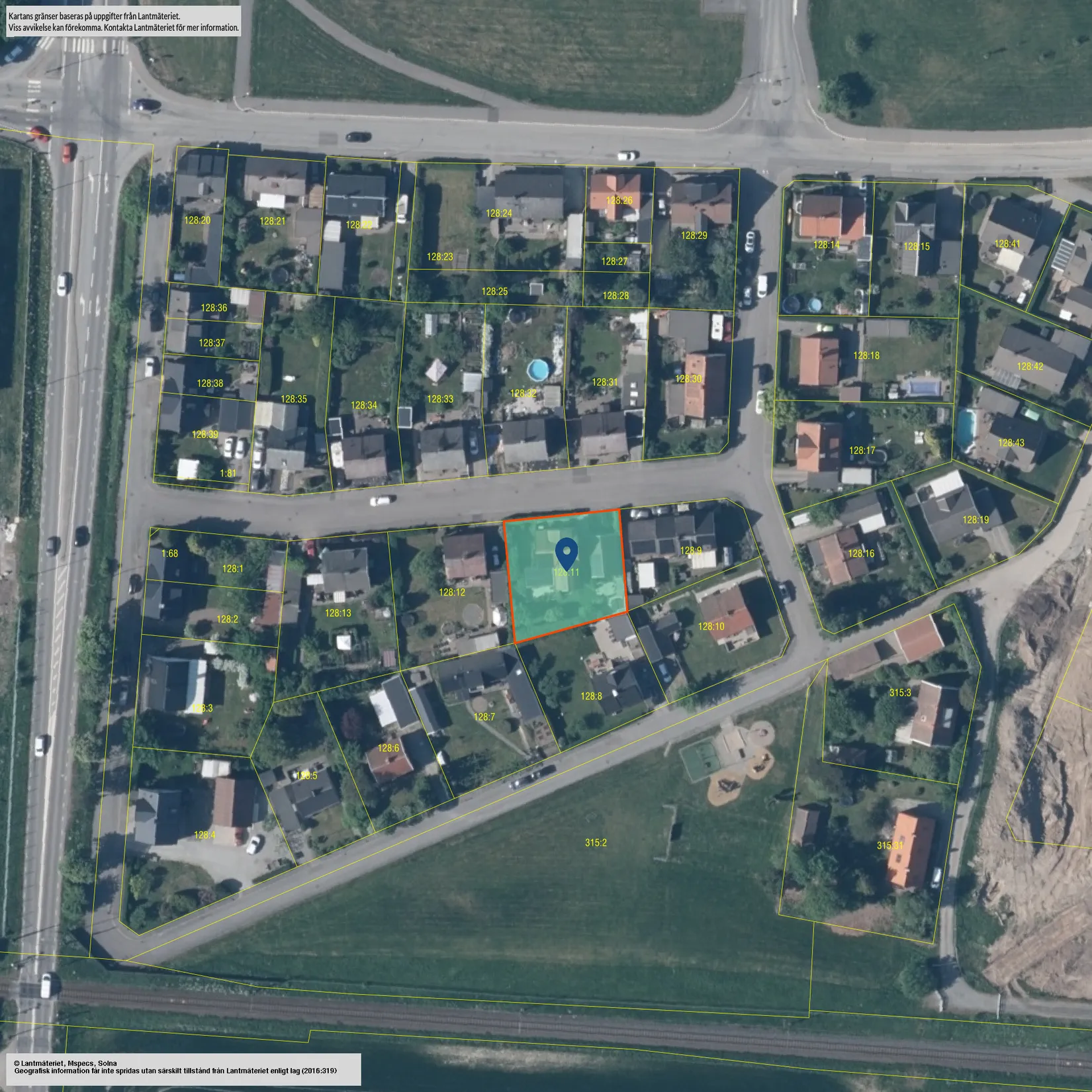 Villa, Nehlingatan 8, Gamla Svedala, Svedala