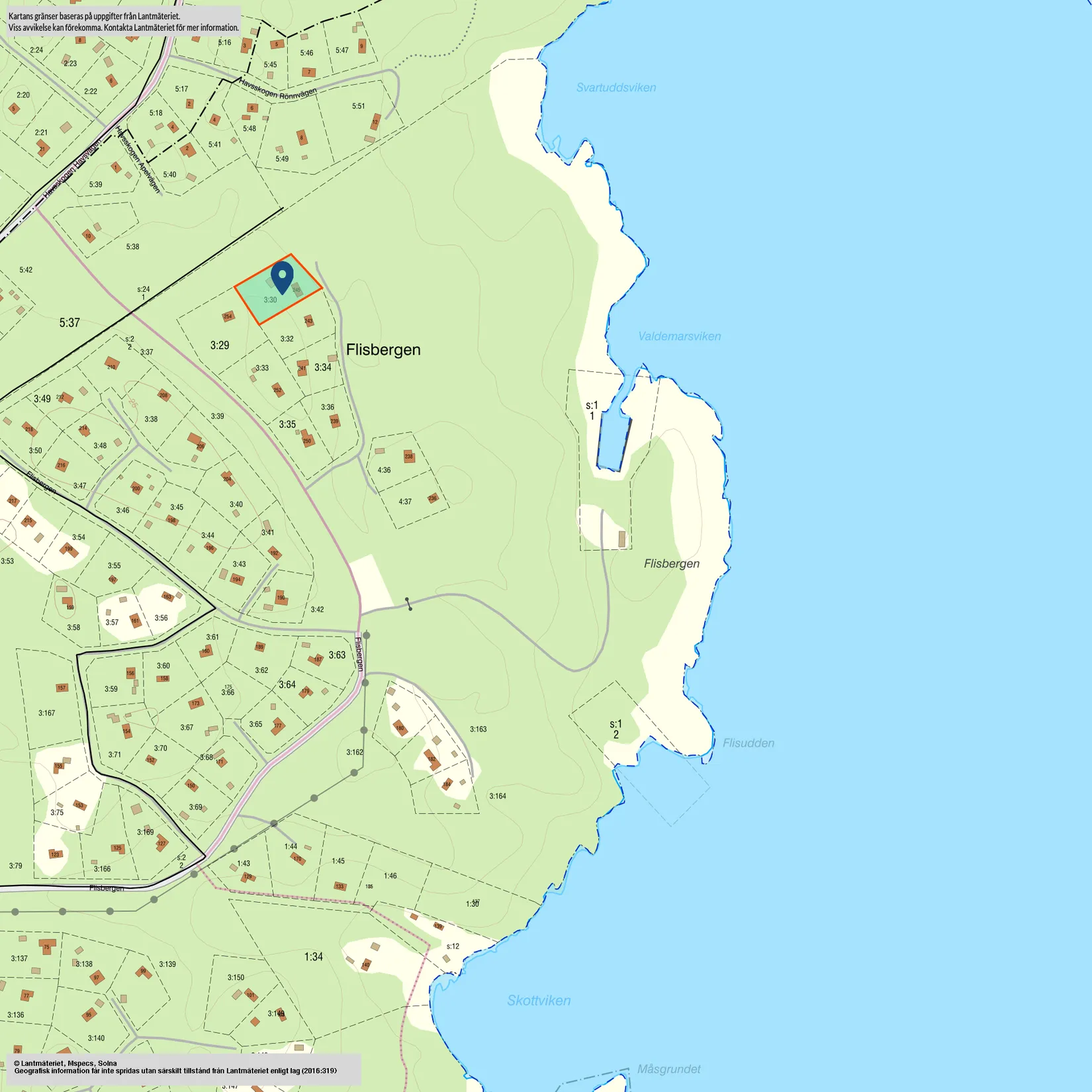 Fritidshus, Flisbergen 245, Väddö Flisbergen, Norrtälje