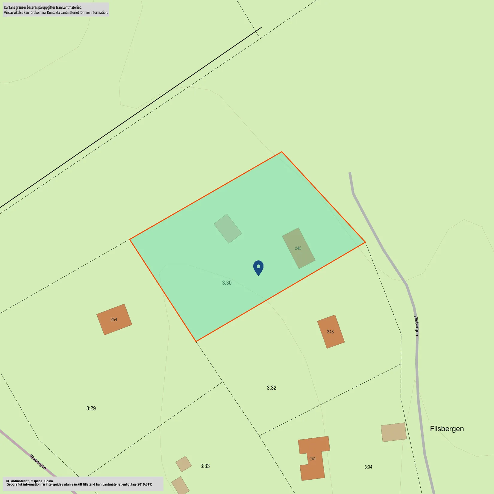 Fritidshus, Flisbergen 245, Väddö Flisbergen, Norrtälje
