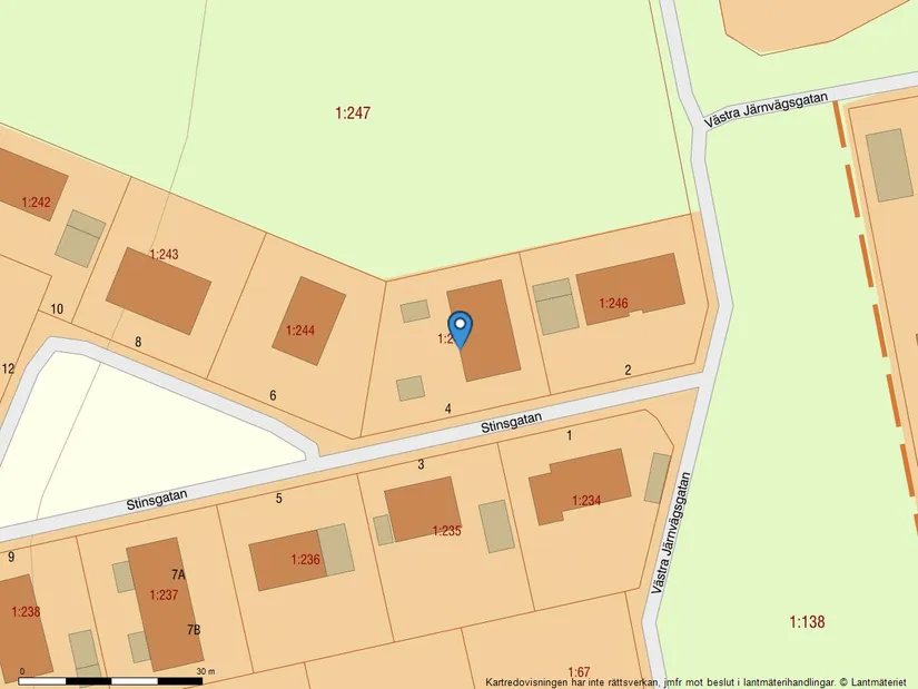 Villa, Stinsgatan 4, Getinge, Halmstad